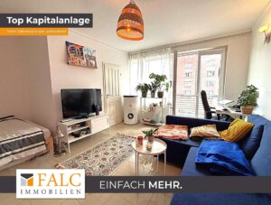 Top Anlage !  Moderne 1-Zi.Wohnung in zentraler Lage von Wandsbek